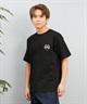 THRASHER スラッシャー 半袖 Tシャツ メンズ フロント刺繍 オーバーサイズ 252TH1ST040 ムラサキスポーツ限定(WHT-S)