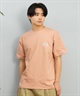 THRASHER スラッシャー 半袖 Tシャツ メンズ フロント刺繍 オーバーサイズ 252TH1ST040 ムラサキスポーツ限定(WHT-S)