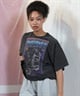 THRASHER スラッシャー 半袖 Tシャツ レディース コミックプリント クロップド丈 252TH2ST026(BLK-1-FREE)