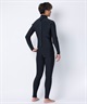 SUPER BRAND スーパーブランド バックジップ ライトフル ONLI BZ FL 25SS ウェットスーツ フルスーツ メンズ(BLK-M)