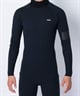 SUPER BRAND スーパーブランド バックジップ ライトフル SB BZ FULL 25SS ウェットスーツ フルスーツ メンズ(BLK-M)