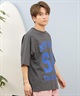 DEAR LAUREL ディアローレル 半袖 Tシャツ メンズ バックプリント 抗菌防臭 UVケア 接触冷感 CAL FOOTBALL TEE D25S2106(WHT-M)