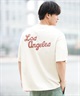 DEAR LAUREL ディアローレル 半袖 Tシャツ メンズ バックプリント ヴィンテージ風 JM LOS ANGELS DL25S-JM03(OFF-M)