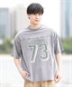 DEAR LAUREL ディアローレル 半袖 Tシャツ メンズ バックプリント ヴィンテージ風 JM FOOTBALL TEE DL25S-JM05(OFF-M)