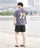 DEAR LAUREL ディアローレル 半袖 Tシャツ メンズ バックプリント ヴィンテージ風 JM FOOTBALL TEE DL25S-JM05(OFF-M)