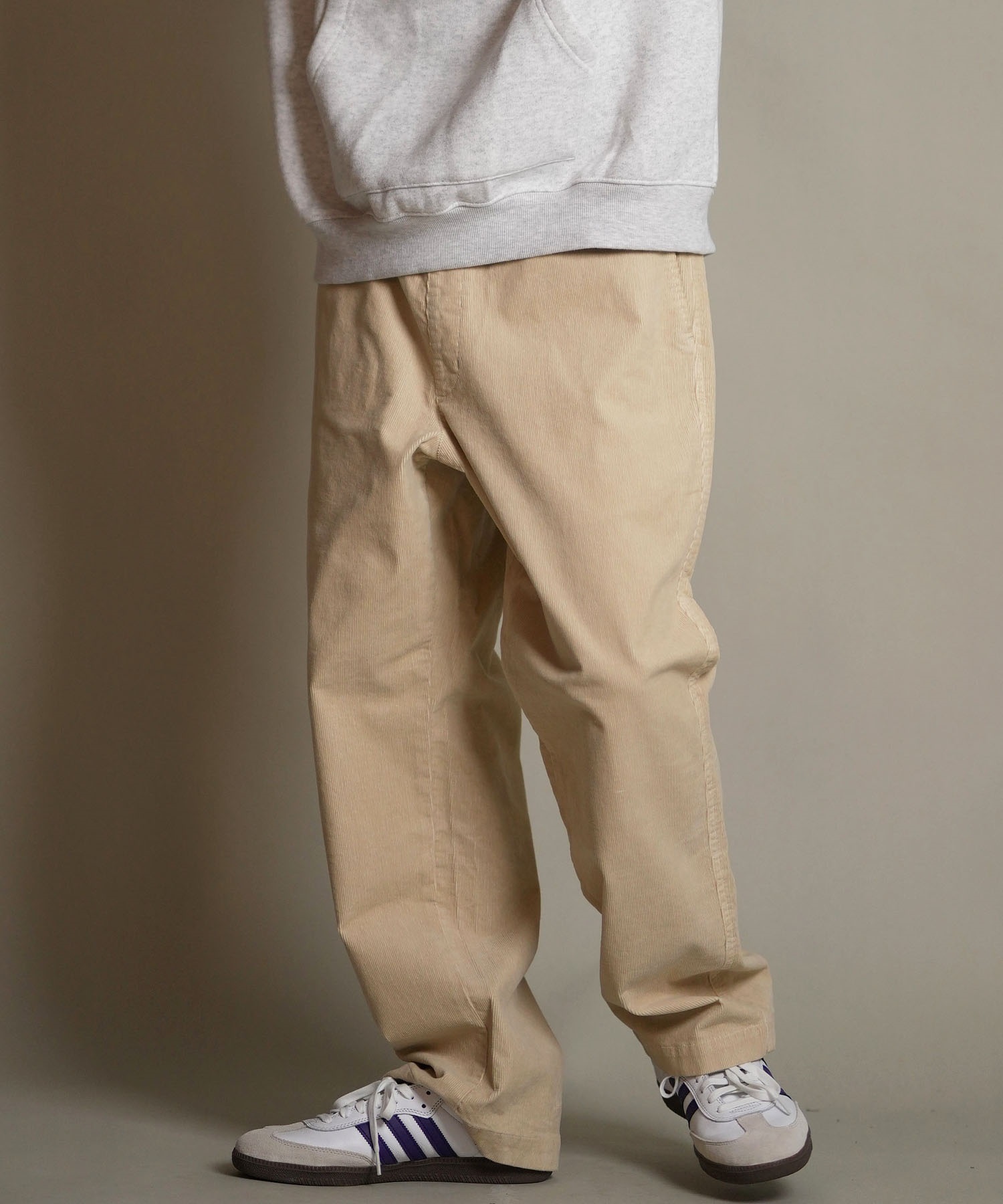 DEAR LAUREL ディアローレル ロングパンツ メンズ コーデュロイ CORDUROY PANTS D25F-3102(BRN-M)