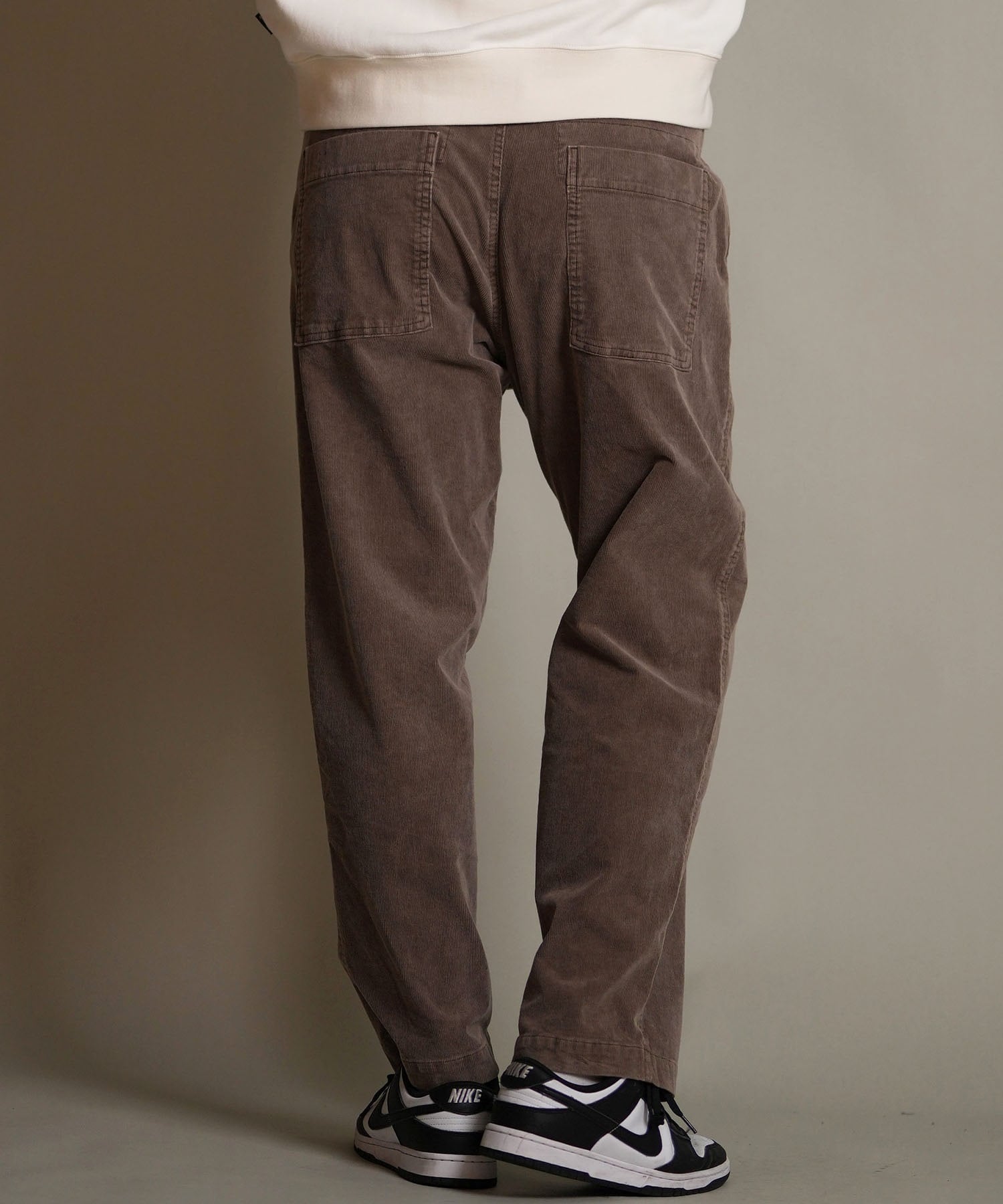 DEAR LAUREL ディアローレル ロングパンツ メンズ コーデュロイ CORDUROY PANTS D25F-3102(BRN-M)