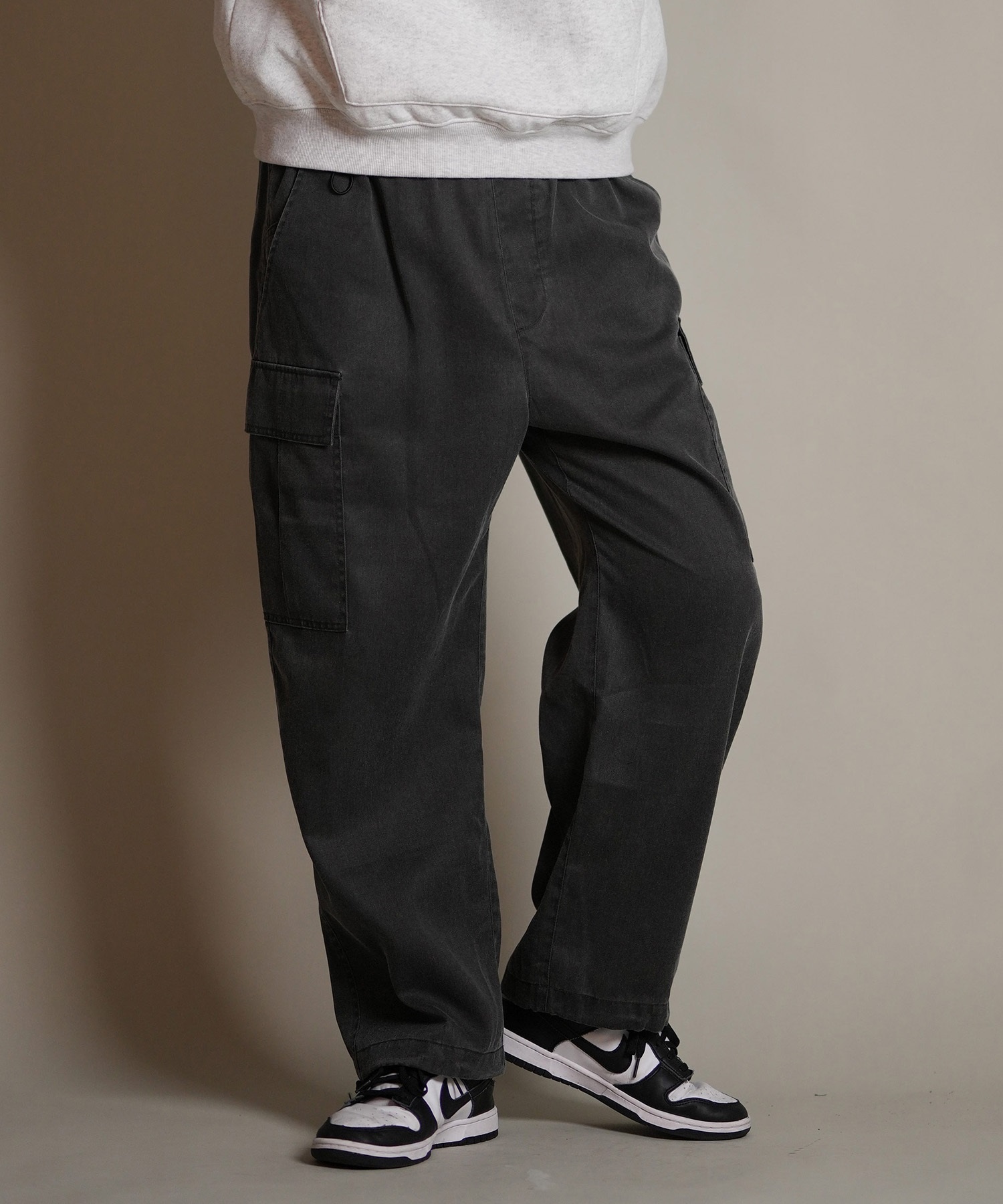 DEAR LAUREL ディアローレル ロングパンツ カーゴパンツ メンズ ロンパン TWILL CARGO PANTS D25F-3105(CGR-M)