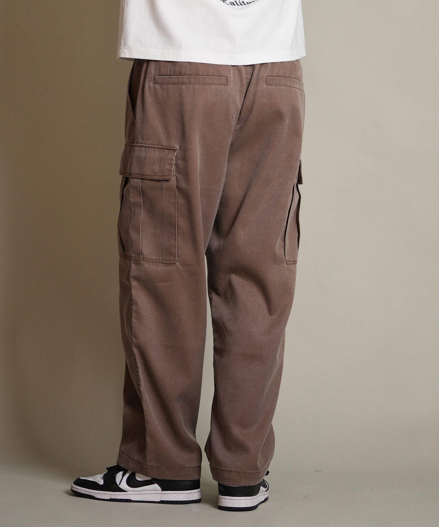 DEAR LAUREL ディアローレル ロングパンツ カーゴパンツ メンズ ロンパン TWILL CARGO PANTS D25F-3105(CGR-M)