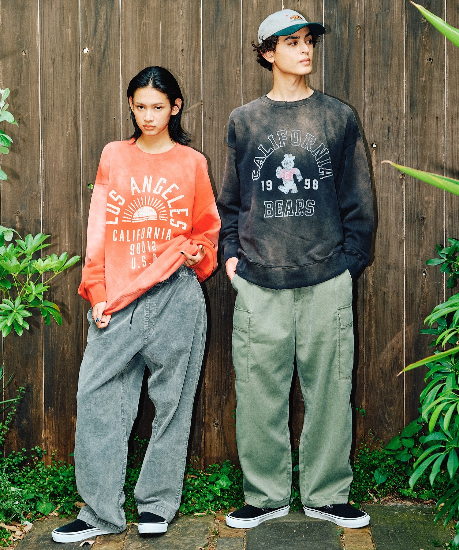 DEAR LAUREL ディアローレル ロングパンツ カーゴパンツ メンズ ロンパン TWILL CARGO PANTS D25F-3105(CGR-M)