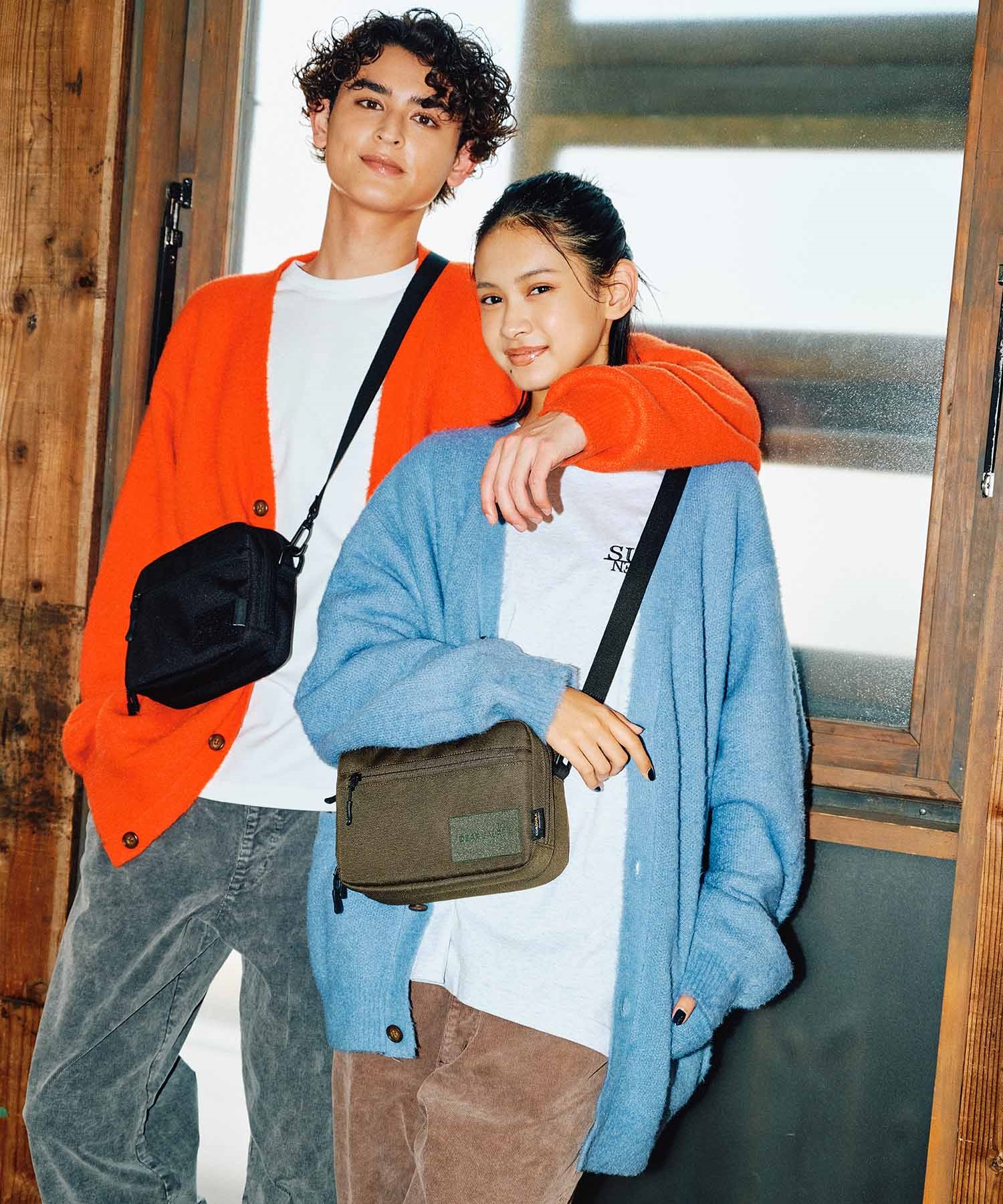 DEAR LAUREL ディアローレル ショルダーバッグ 2.8L DISTRICT SHOULDER DL25F10103(BEIGE-ONE)