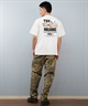 TOY MACHINE トイマシーン 半袖 Tシャツ メンズ バックプリント オーバーサイズ MTMSFST1 ムラサキスポーツ限定(WHITE-M)