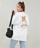 TOY MACHINE トイマシーン 半袖 Tシャツ レディース バックプリント オーバーサイズ MTMSFST15 ムラサキスポーツ限定(WHITE-M)