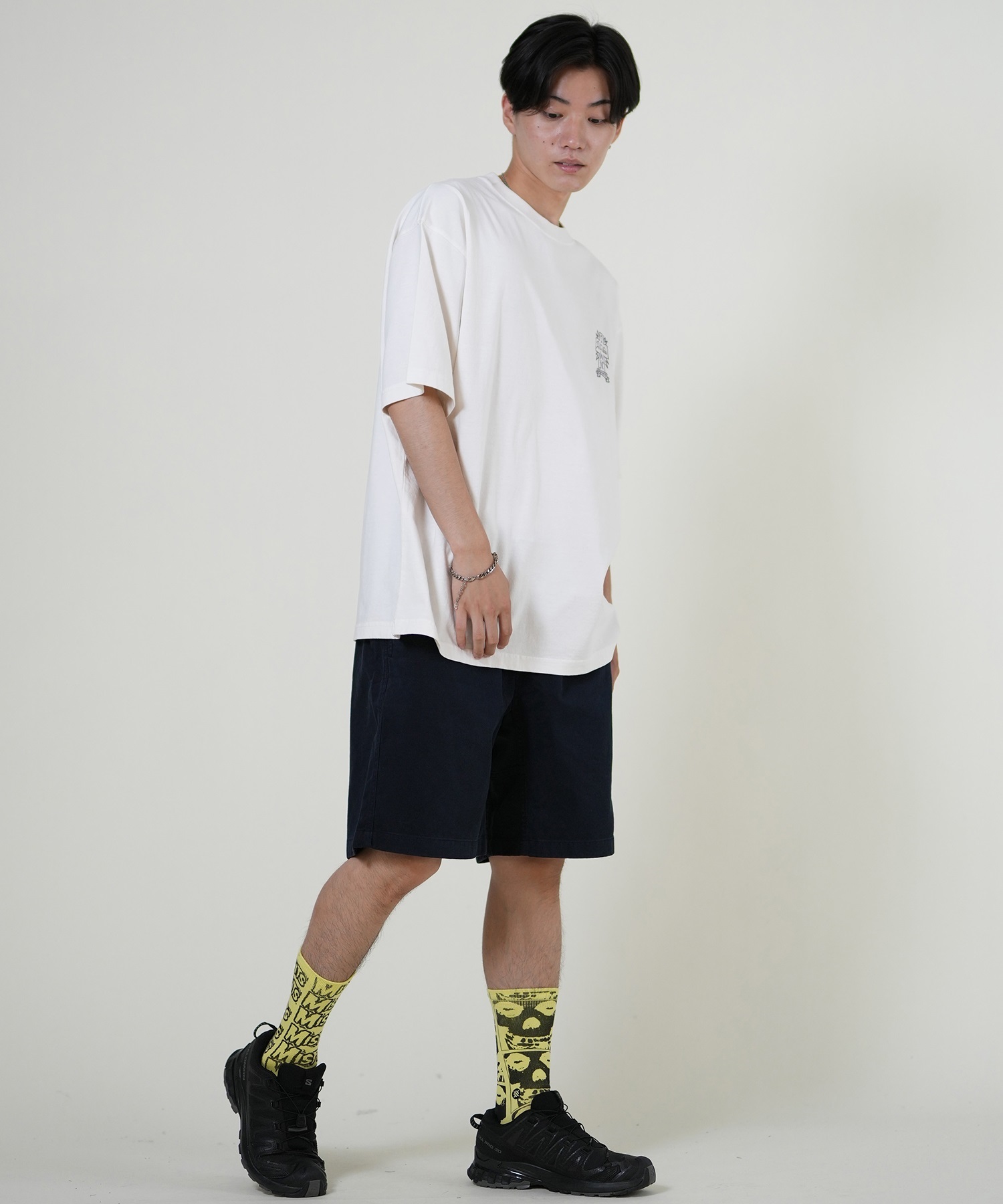 DOGTOWN ドッグタウン 半袖 Tシャツ メンズ バックプリント オーバーサイズ 253DT1ST005(IVO-M)