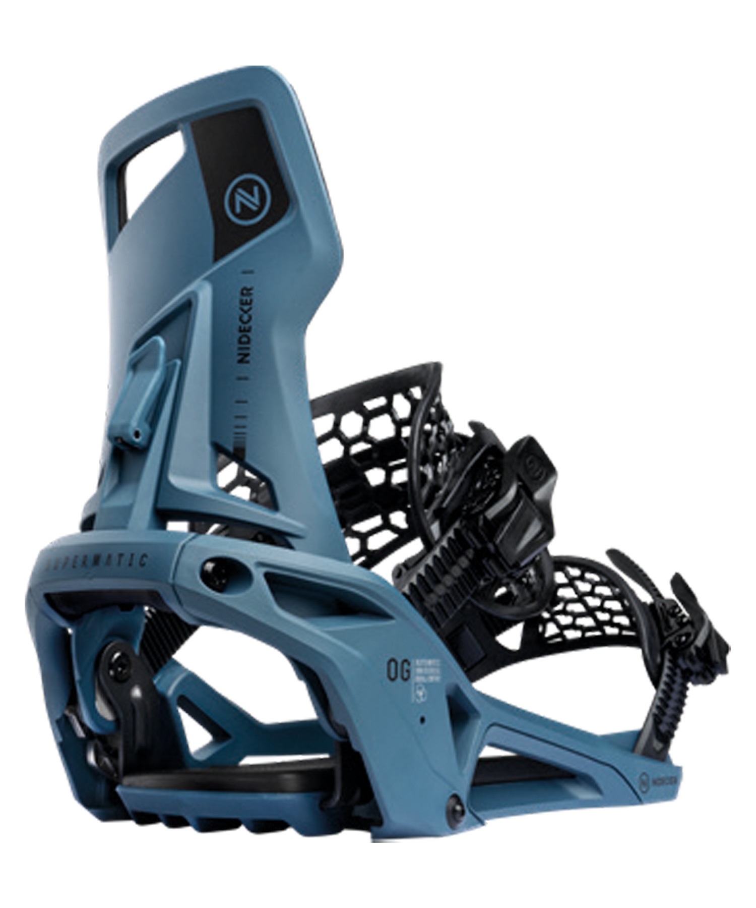 NIDECKER ナイデッカー Og Supermatic スノーボード バインディング ビンディング ユニセックス ムラサキスポーツ 25-26モデル MM B21 【2526】(WT-S)