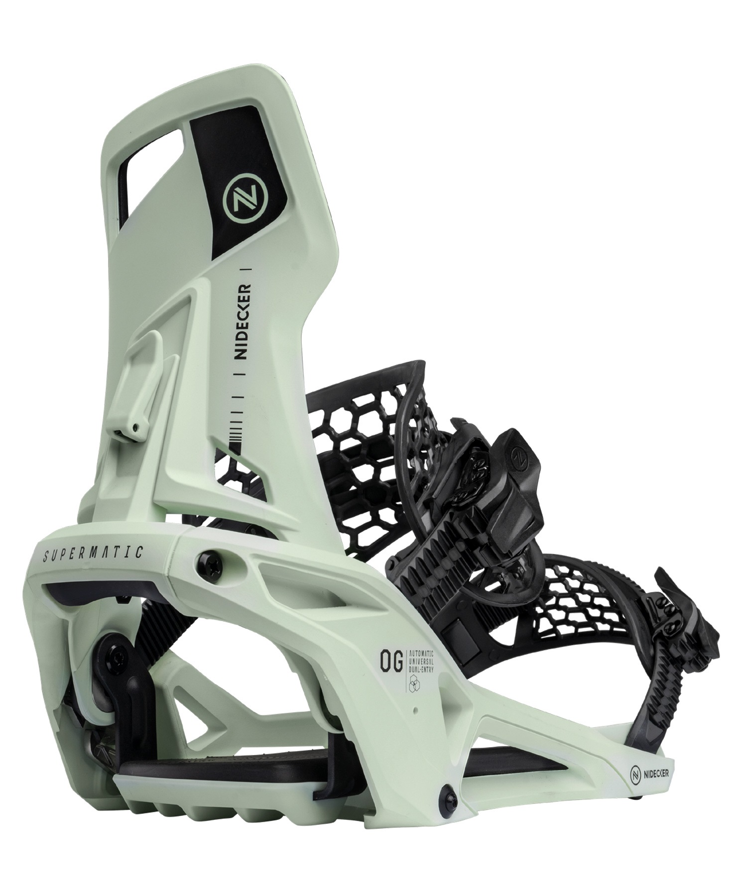 NIDECKER ナイデッカー Og Supermatic スノーボード バインディング ビンディング ユニセックス ムラサキスポーツ 25-26モデル MM B21 【2526】(WT-S)