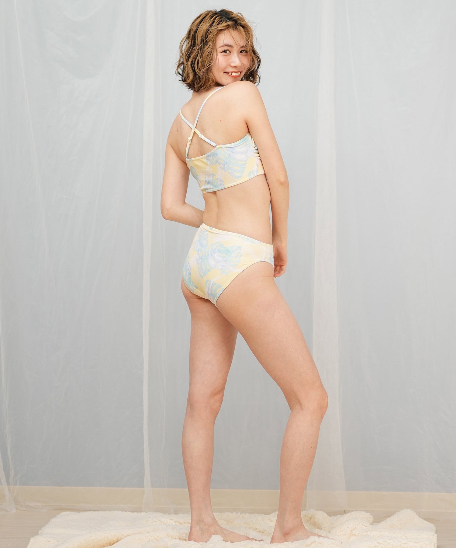 Beach Queen ビーチクイーン 水着 レディース  4点セット タンキニ 403590(MGR-7)