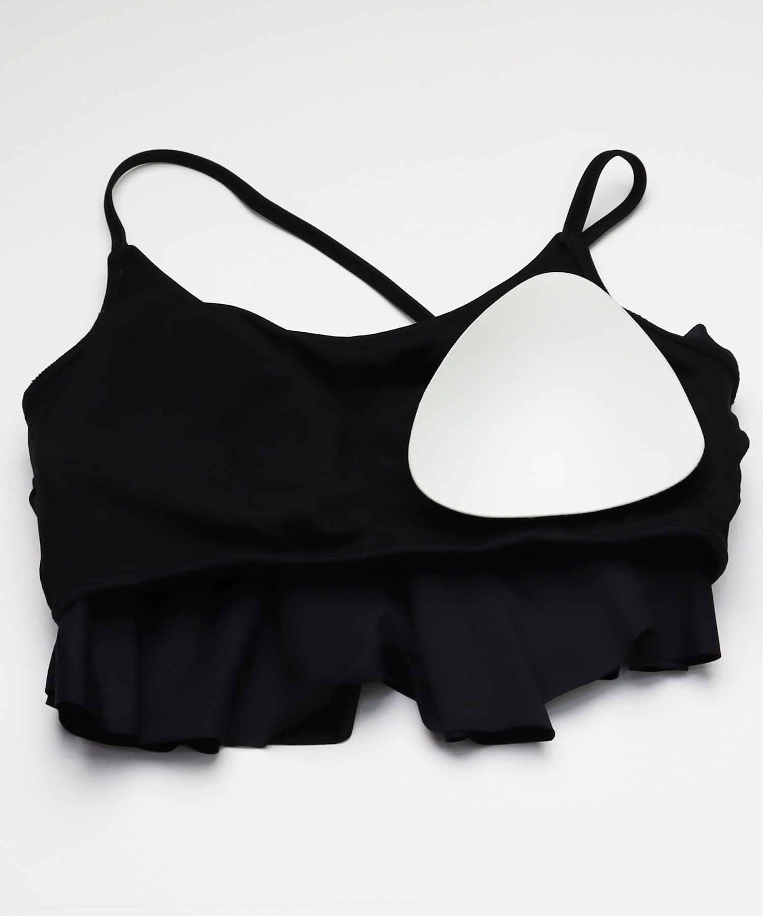 Beach Queen ビーチクイーン 水着 レディース  フリル ブラ 403800(WHT-9)