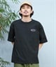 RVCA ルーカ 半袖 Tシャツ メンズ バックプリント BOXロゴ バンダナ柄 BF041-P20(WHT-S)