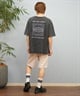 RVCA ルーカ 半袖 Tシャツ メンズ バックプリント BOXロゴ バンダナ柄 BF041-P20(WHT-S)
