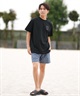 RVCA ルーカ 半袖 Tシャツ メンズ ラッシュガード 水陸両用 ユーティリティー ILL ESCAPE SQUARE SFST BF041-870(BBL-S)