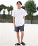 RVCA ルーカ 半袖 Tシャツ メンズ ラッシュガード 水陸両用 ユーティリティー ILL ESCAPE SQUARE SFST BF041-870(BBL-S)