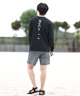 RVCA ルーカ 長袖 Tシャツ メンズ ラッシュガード 水陸両用 ユーティリティー RVCA ESCAPE SFLT BF041-876(BBL-S)