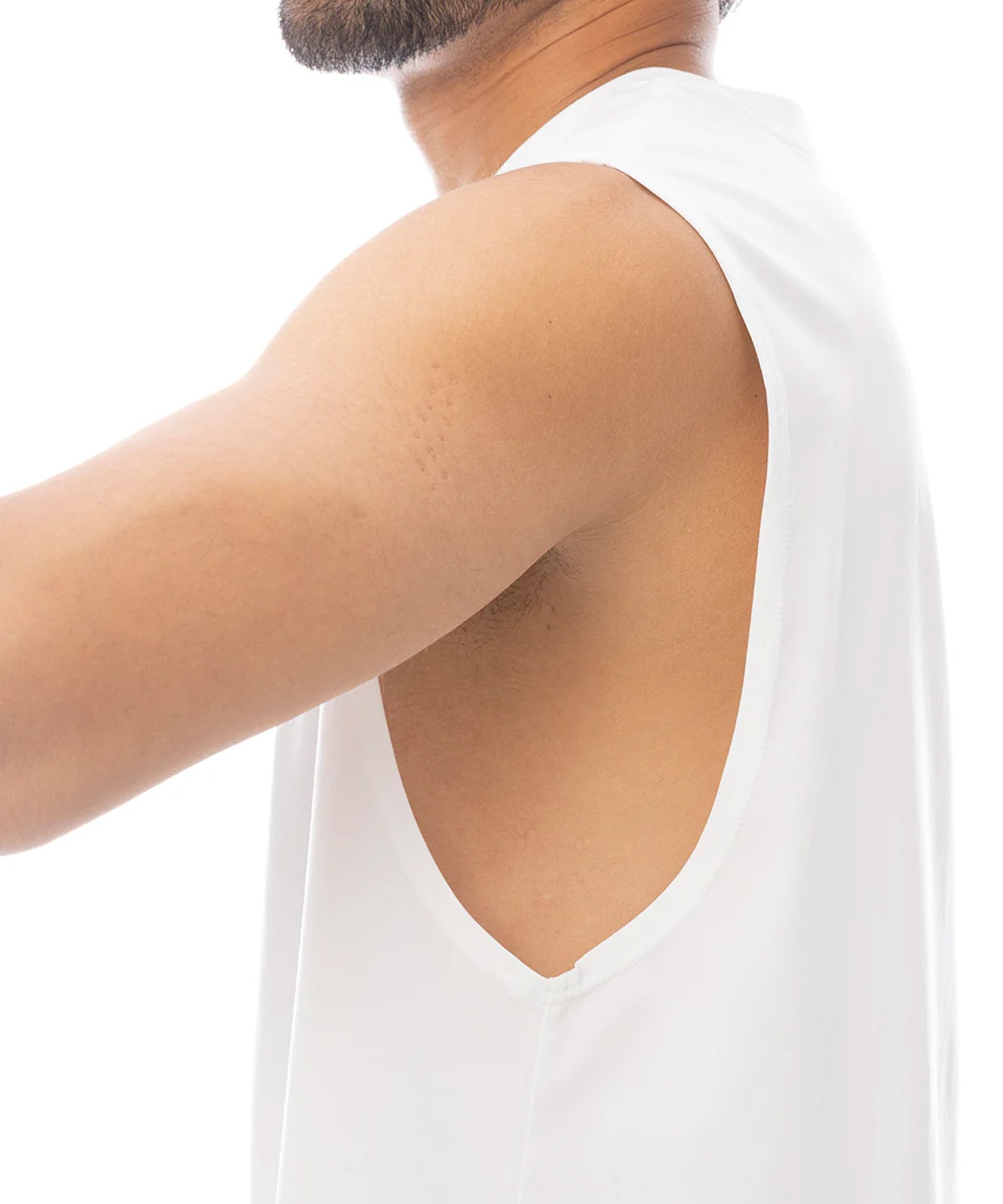 RVCA ルーカ ラッシュガード メンズ タンクトップ バックプリント UVカット 吸水速乾 水陸両用 BF041-878(WHT-S)