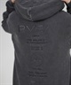 RVCA ルーカ ジップアップ パーカー レディース バックプリント ロゴ BF044-P02(BLK-M)