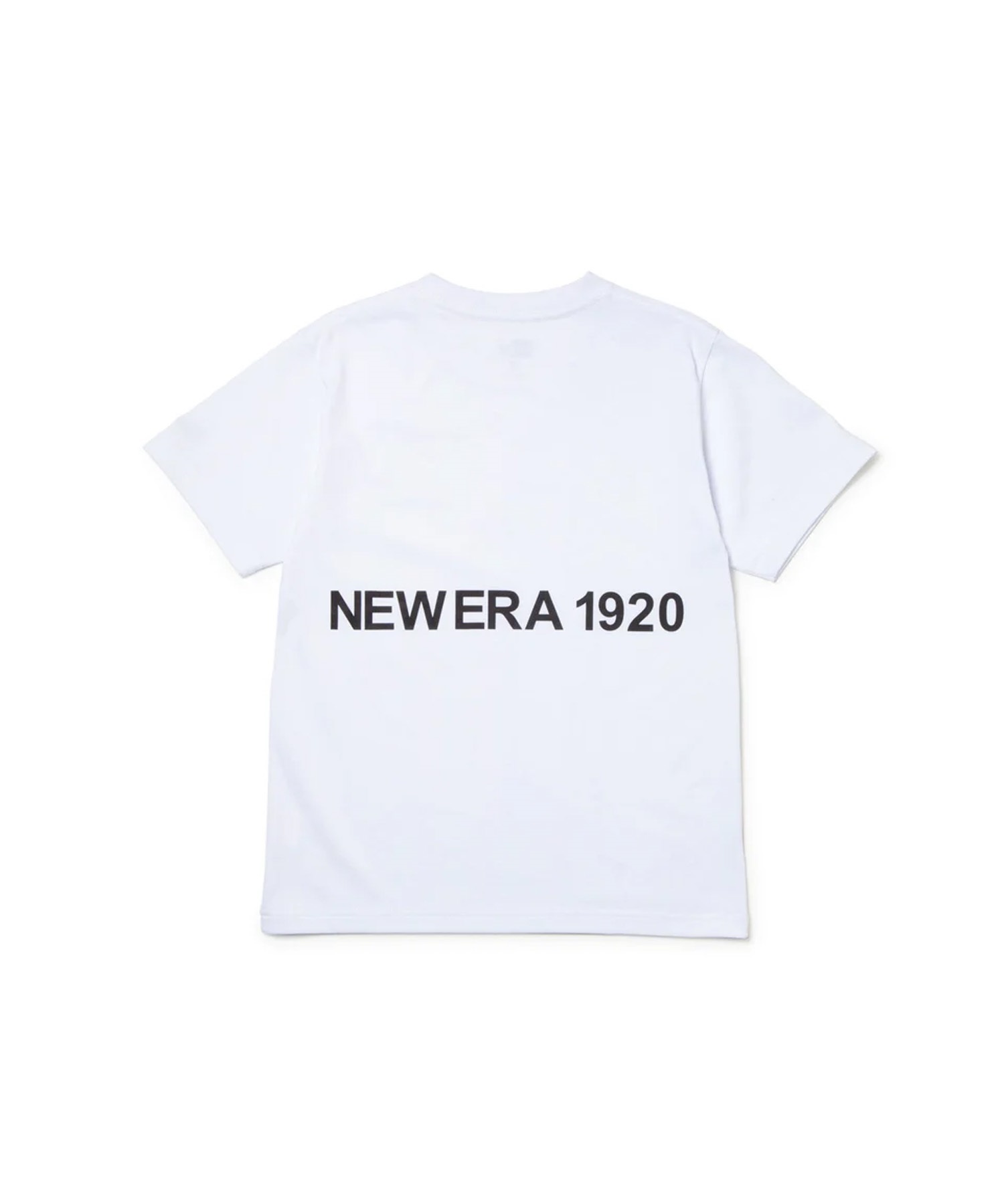 NEW ERA ニューエラ 半袖 Tシャツ キッズ バックプリント Youth 半袖 コットン Tシャツ NEW ERA 1920 14414386(WHT-130cm)