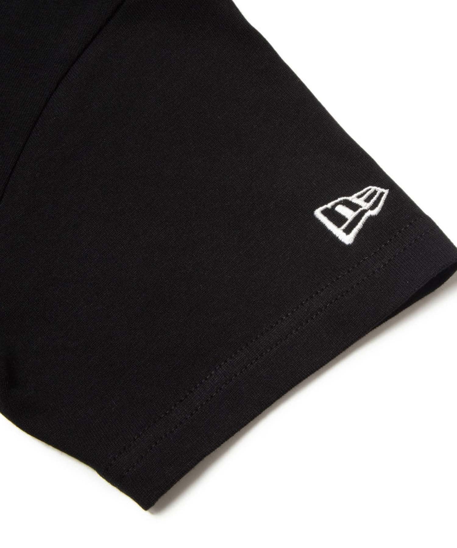 NEW ERA ニューエラ 半袖 Tシャツ キッズ バックプリント Youth 半袖 コットン Tシャツ NEW ERA 1920 14414388(BLK-130cm)