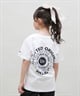 NEW ERA ニューエラ 半袖 Tシャツ キッズ バックプリント Youth 半袖 コットン Tシャツ Circle OOTTF 14414389(WHT-130cm)