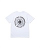 NEW ERA ニューエラ 半袖 Tシャツ キッズ バックプリント Youth 半袖 コットン Tシャツ Circle OOTTF 14414389(WHT-130cm)
