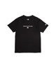 NEW ERA ニューエラ 半袖 Tシャツ キッズ バックプリント Youth 半袖 コットン Tシャツ Circle OOTTF 14414391(BLK-130cm)