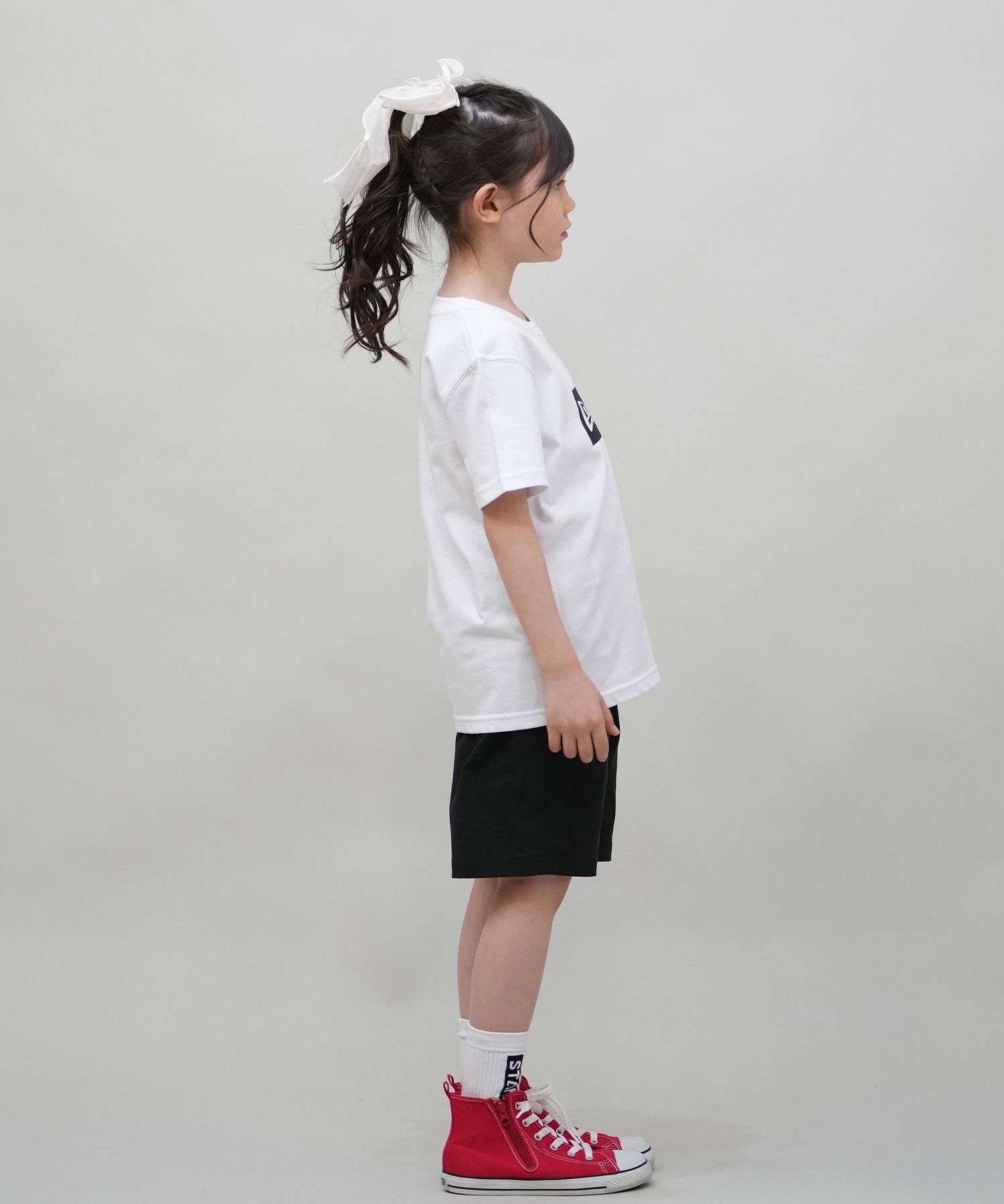 NEW ERA ニューエラ 半袖 Tシャツ キッズ Youth 半袖 コットン Tシャツ ボックスロゴ 14521378(WHT-130cm)