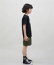 NEW ERA ニューエラ 半袖 Tシャツ キッズ Youth 半袖 コットン Tシャツ ボックスロゴ 14521379(BLK-130cm)