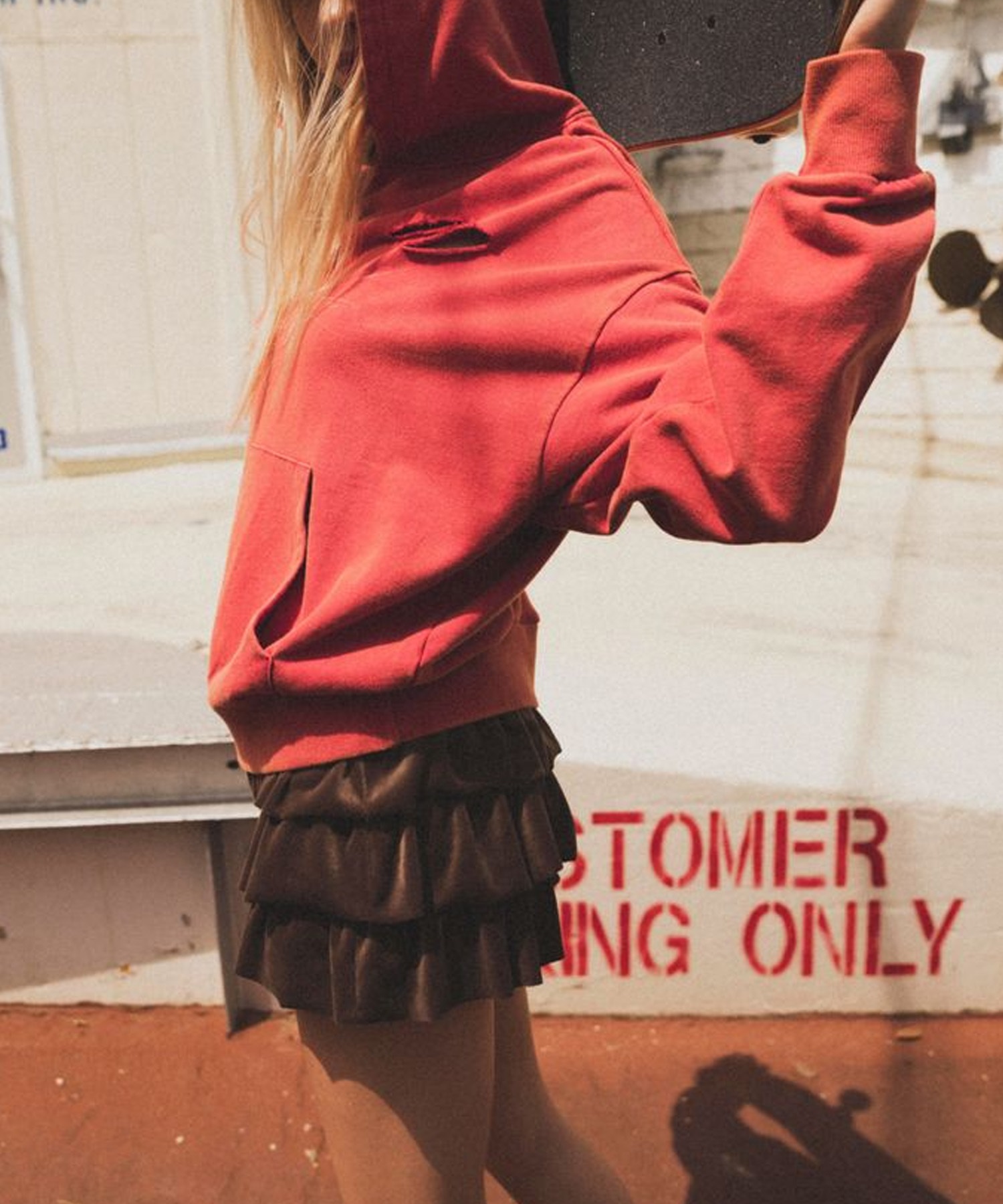 GYDA ジェイダ プルオーバー パーカー レディース GENUINE BUNNY スウェット パーカー 072552703101(O.WHT-FREE)