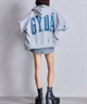 GYDA ジェイダ ジップアップ パーカー レディース GYDA LOOSE スウェット ZIP UP パーカー 072552908001(O.WHT-FREE)