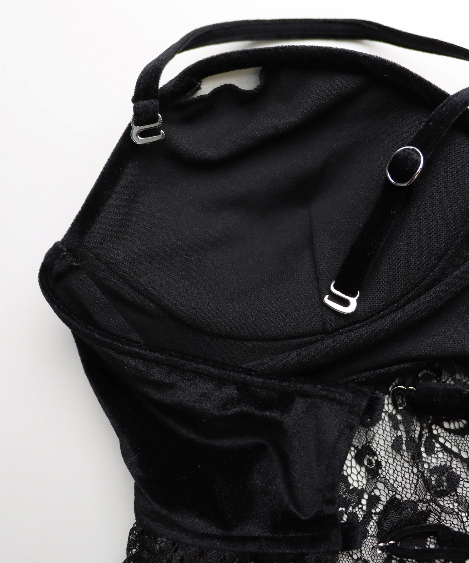 GYDA ジェイダ 水着 レディース  ビスチェ風レース 404100(WHT-9)