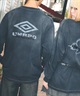 UMBRO アンブロ × Younger Song ヤンガーソング コラボ 長袖 Tシャツ ロンT MD27-LST02B ムラサキスポーツ限定(BLACK-S)