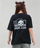 LURKING CLASS ラーキングクラス 半袖 Tシャツ レディース オーバーサイズ ユニセックス ST25STM01W ムラサキスポーツ限定(BLACK-M)