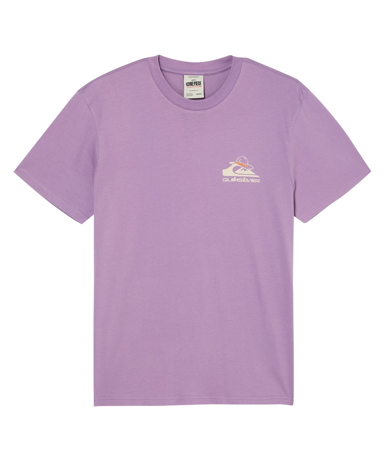 QUIKSILVER クイックシルバー  半袖 Tシャツ メンズ コラボ ONE PIECE X QUIKSILVER MERRY SS EQYZT08510(PLA0-S)