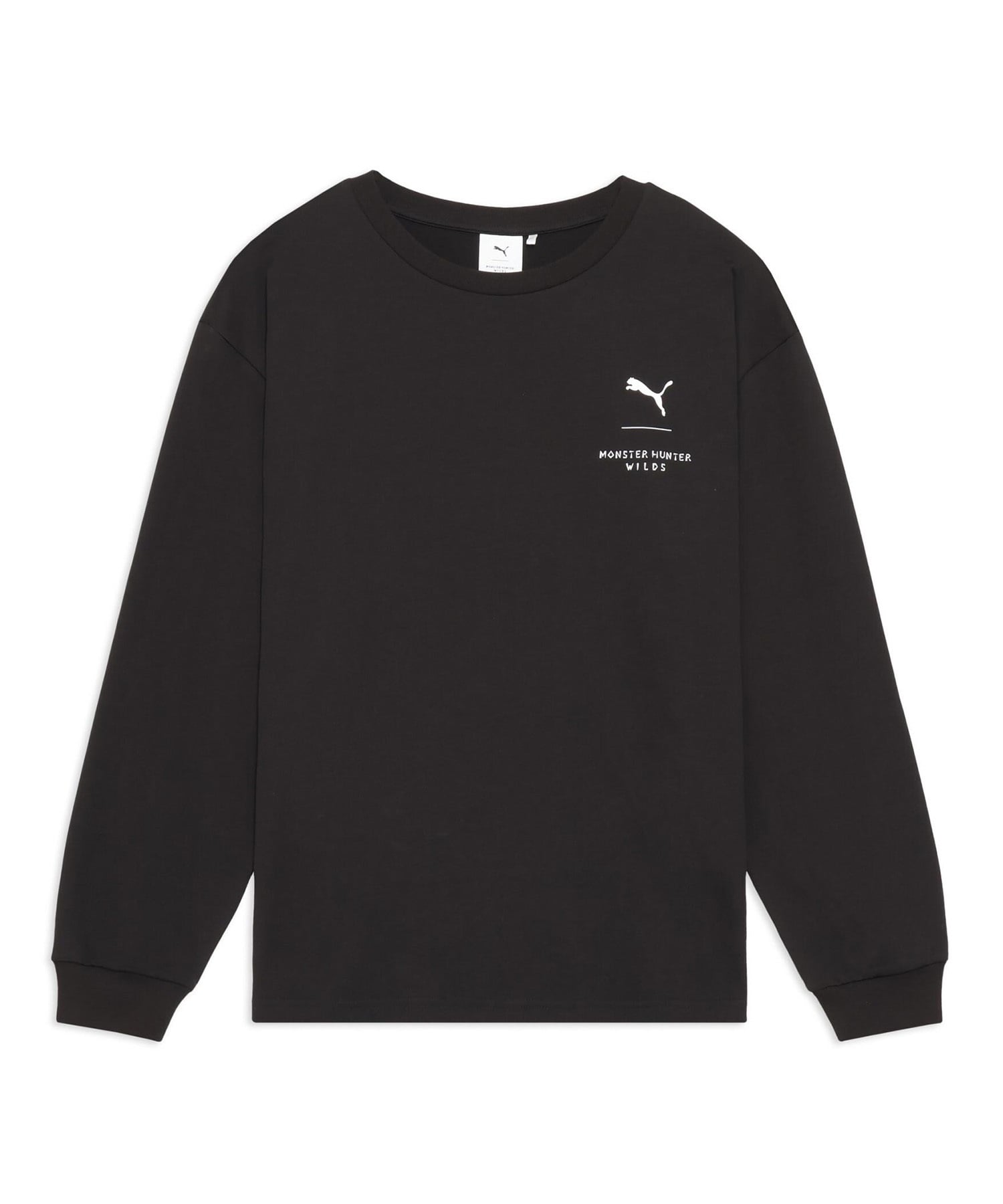 PUMA プーマ 長袖 Tシャツ ロンT メンズ モンスターハンターワイルズ コラボレーション 636485(01-M)