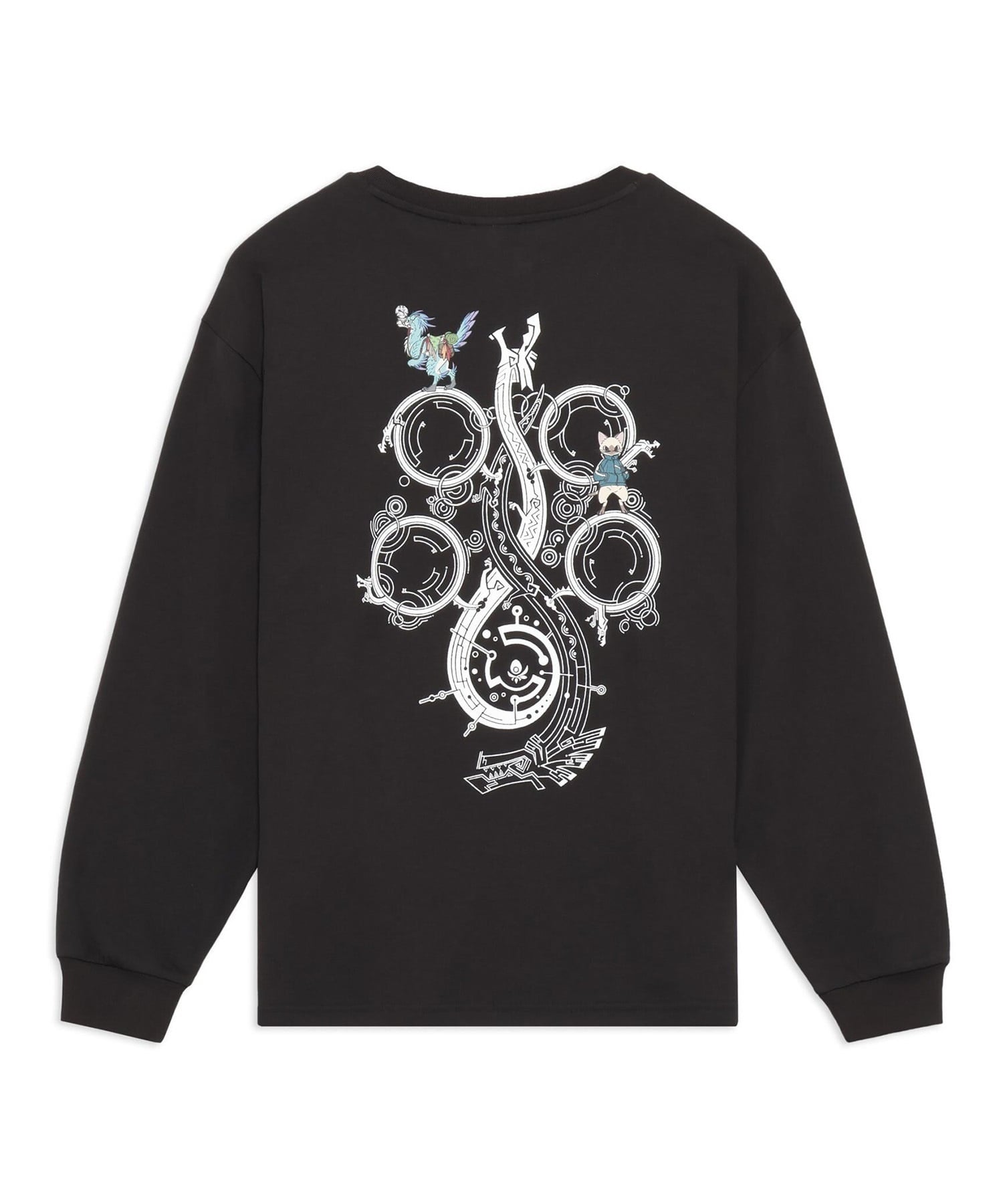 PUMA プーマ 長袖 Tシャツ ロンT メンズ モンスターハンターワイルズ コラボレーション 636485(01-M)