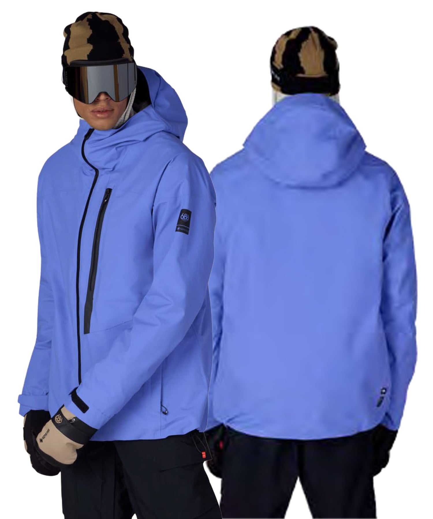 686 シックスエイトシックス ゴアテックス サーマグラフ ジャケット M5WN159 スノーボード ウェア 定番 人気 メンズ 26-27 早期購入/店頭受取対象外 A30(ALBL-S)