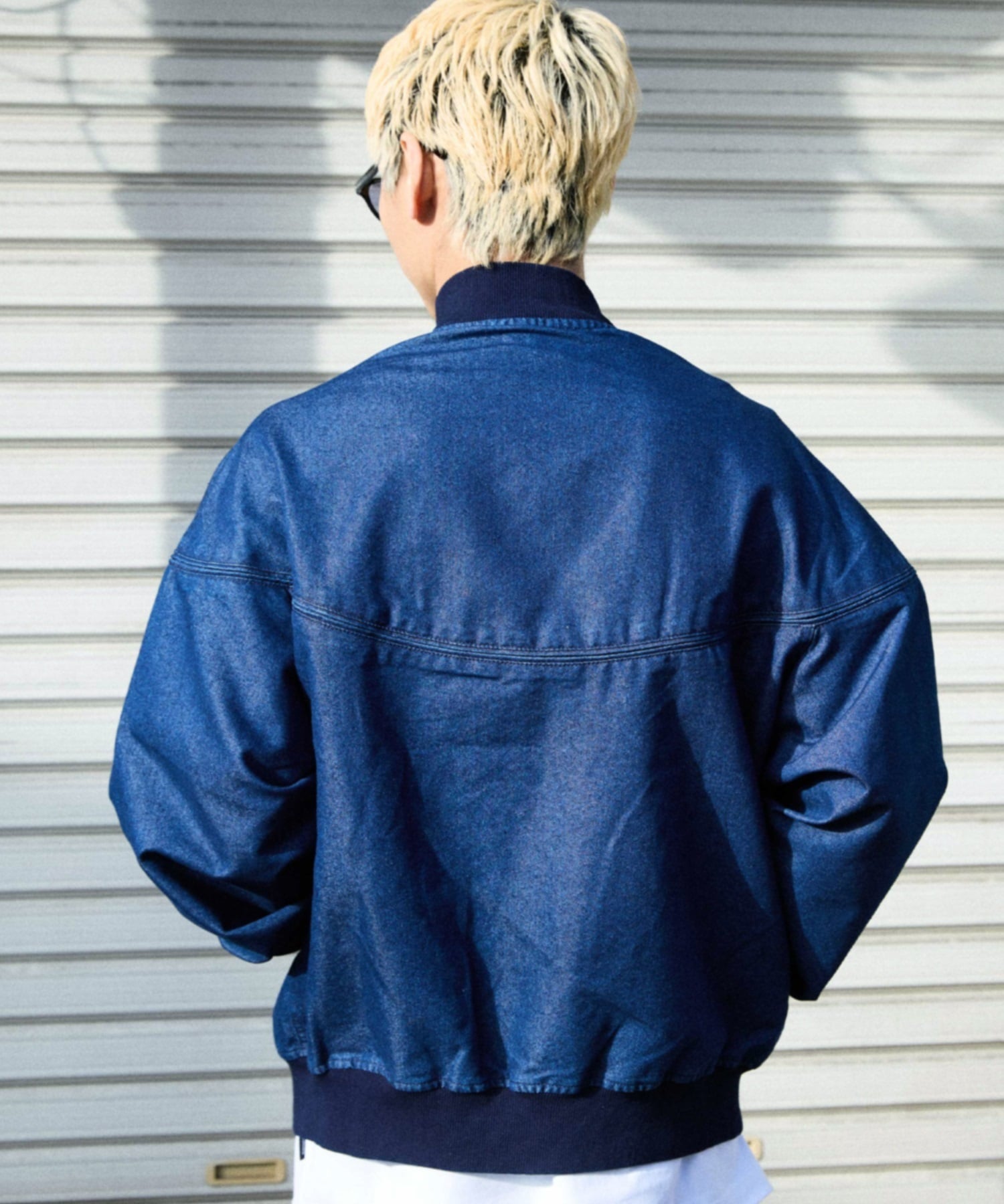DEAR LAUREL ディアローレル ジャケット メンズ デニム DNM DERBY JACKET ダービージャケット DL26S-0103(NVY-M)