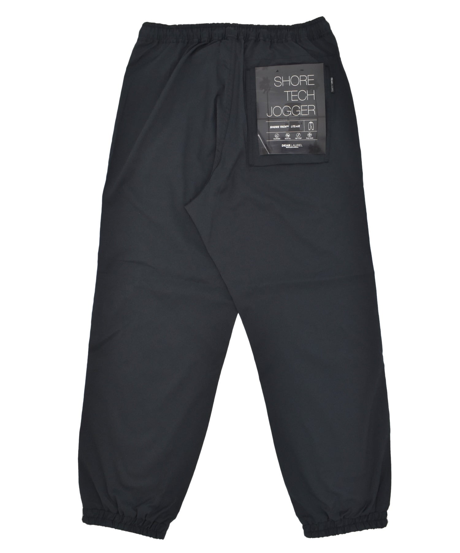 DEAR LAUREL ディアローレル ロングパンツ メンズ SHORE TECH JOGGER DL26S-3101(BLK-M)