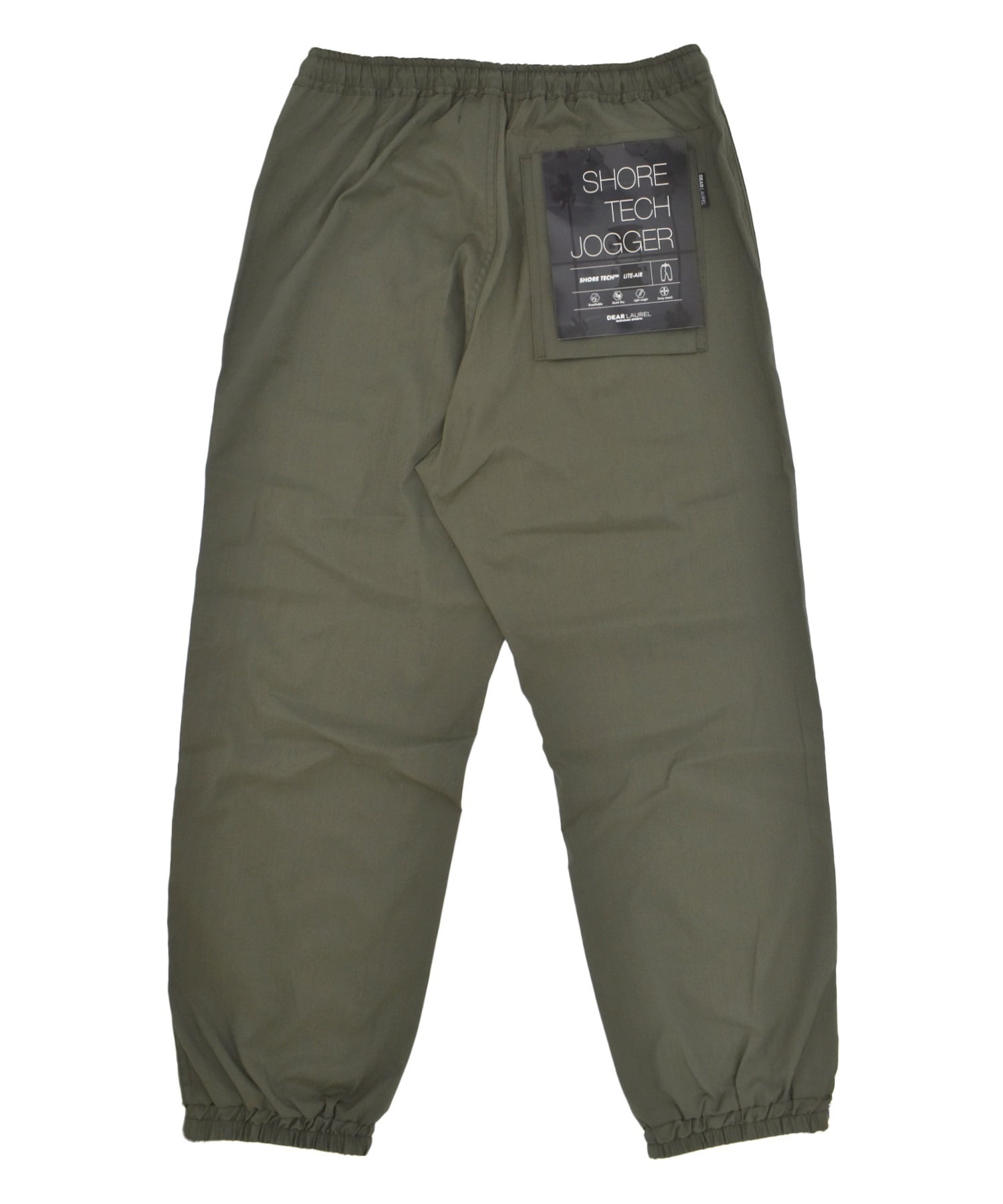DEAR LAUREL ディアローレル ロングパンツ メンズ SHORE TECH JOGGER DL26S-3101(BLK-M)