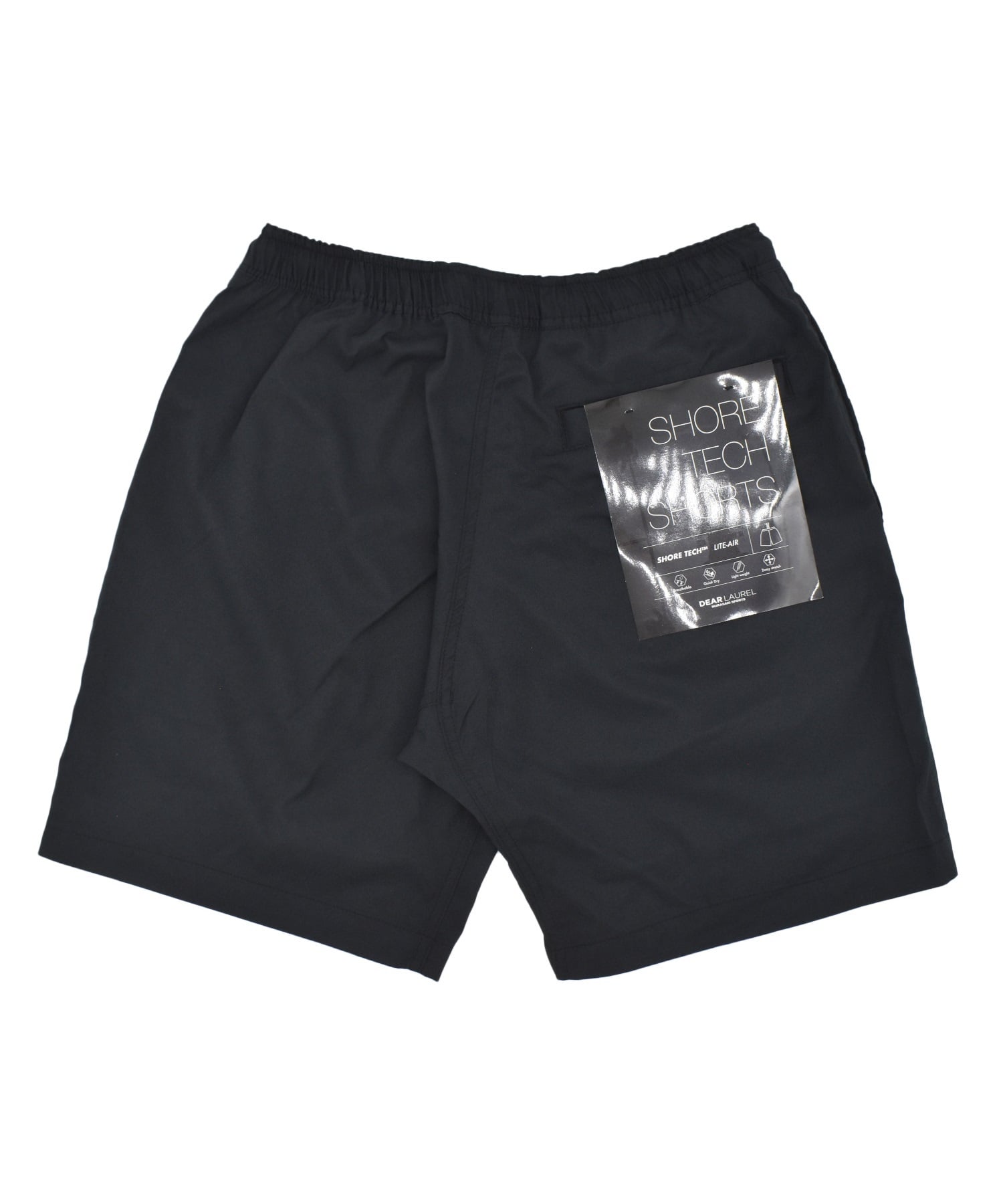 DEAR LAUREL ディアローレル ショーツ ハーフパンツ メンズ セットアップ対応 SHORE TECH SHORTS DL26S-3301(BLK-M)