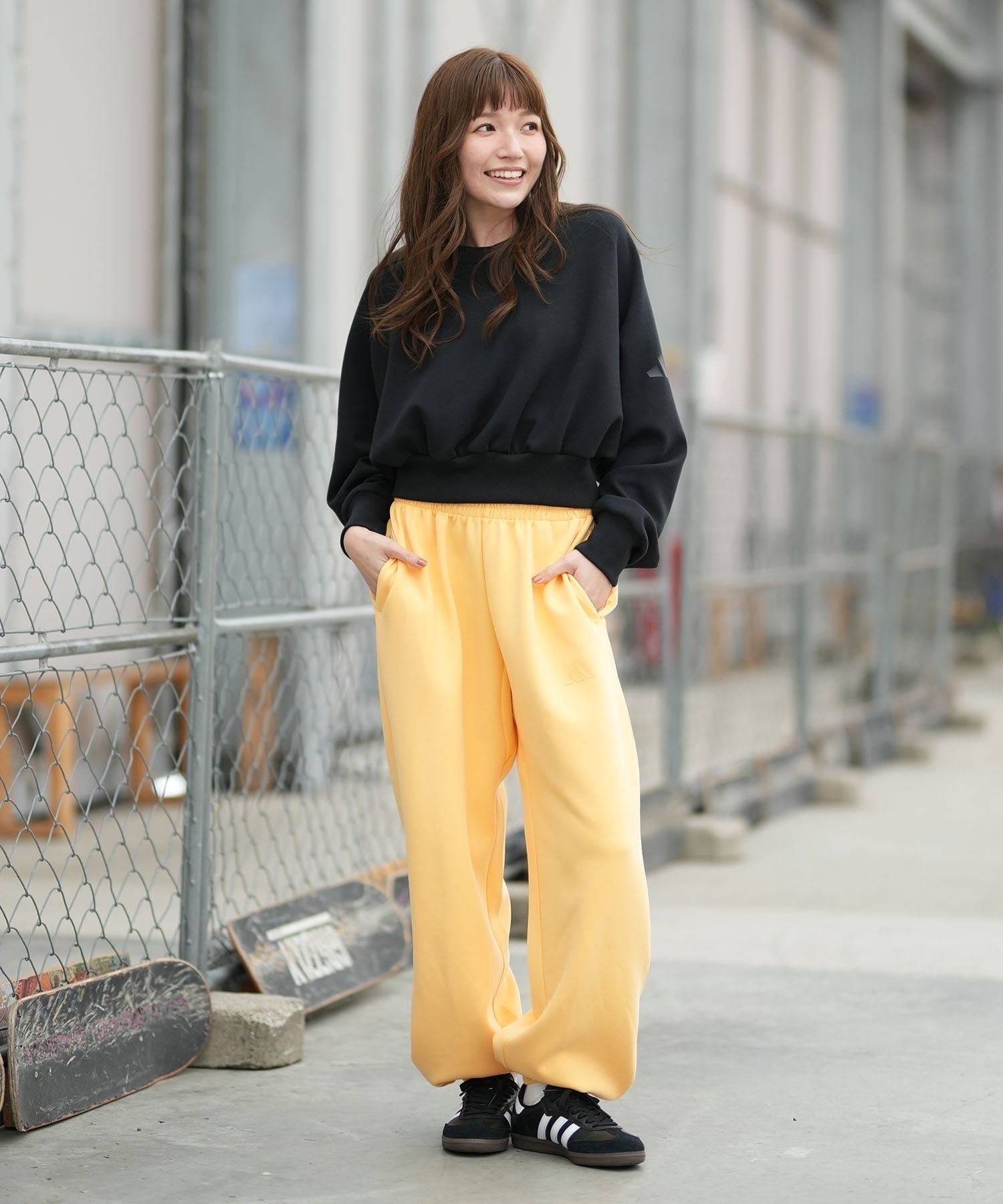 adidas Skateboarding アディダス スケートボーディング スニーカー メンズ レディース  サンバ SAMBA ADV 421261917 IE3100(BK/WT-23.0cm)